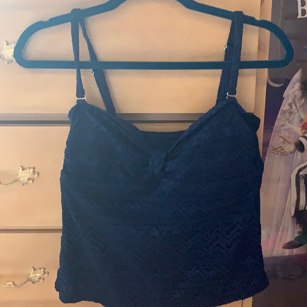 Navy Blue Tankini